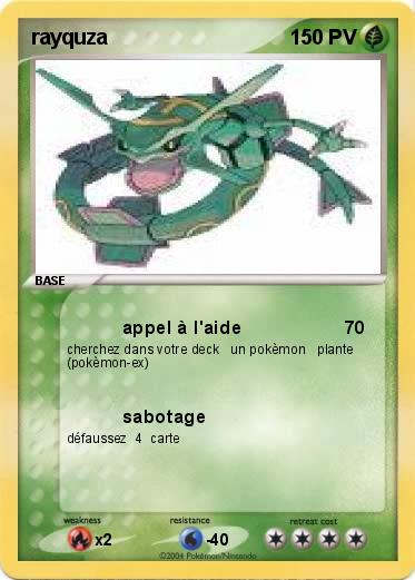 Pokemon rayquza