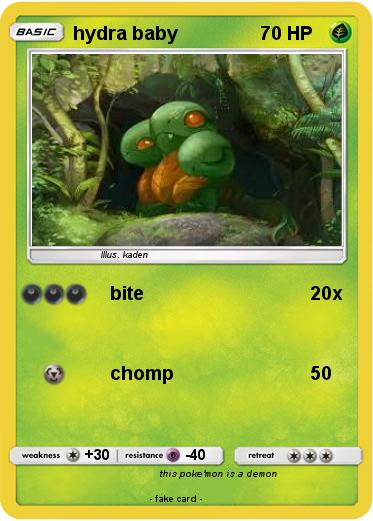 Pokemon hydra baby
