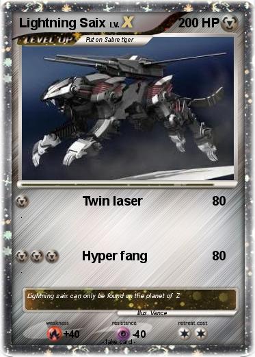 Pokemon Lightning Saix