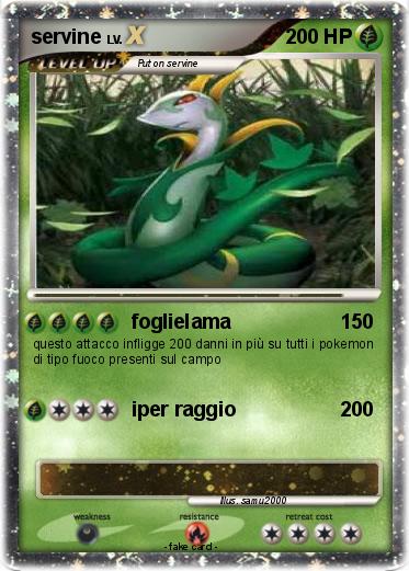 Pokemon servine
