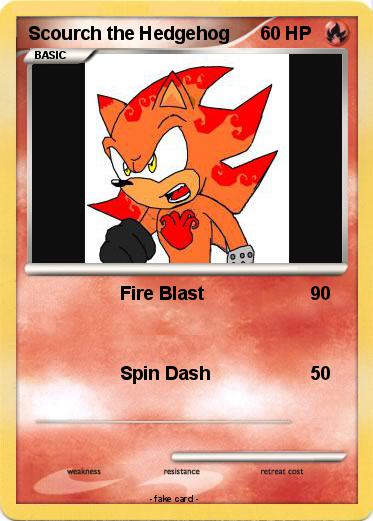 Pokemon Scourch the Hedgehog