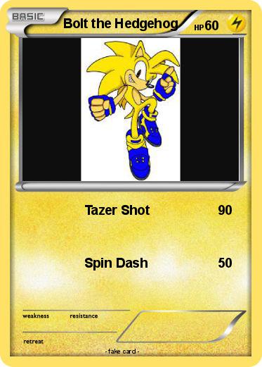 Pokemon Bolt the Hedgehog