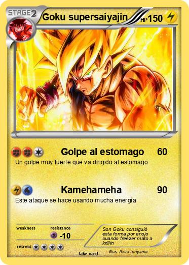 Pokemon Goku supersaiyajin