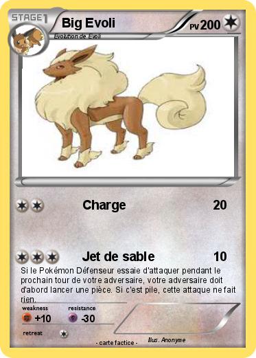 Pokemon Big Evoli