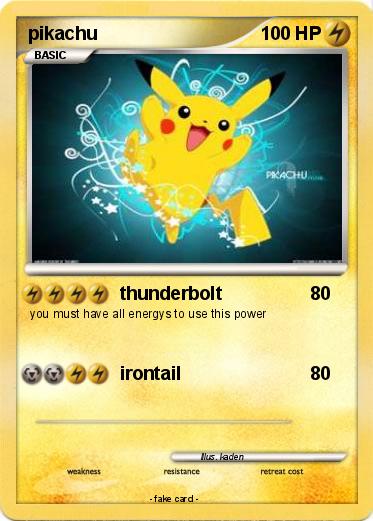 Pokemon pikachu