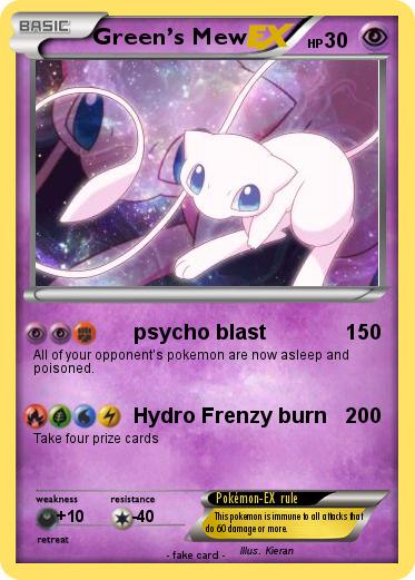 Pokemon Green’s Mew