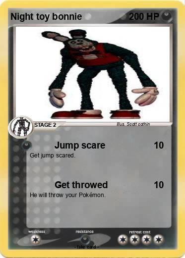 Pokemon Night toy bonnie