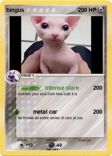Pokemon bingus