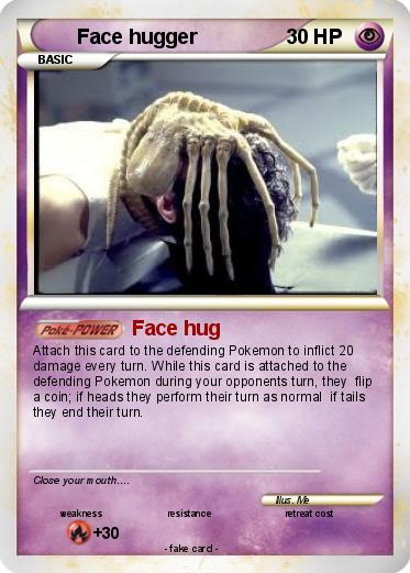 Pokemon Face hugger
