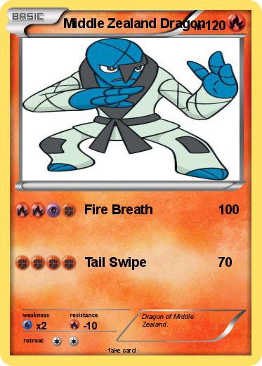 Pokemon Middle Zealand Dragon
