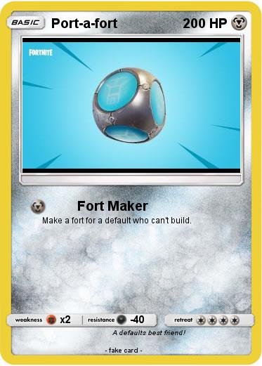 Pokemon Port-a-fort