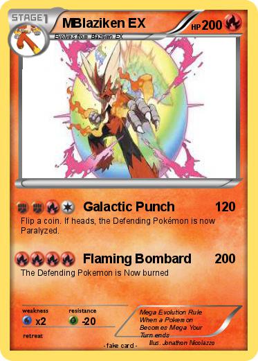Pokemon MBlaziken EX