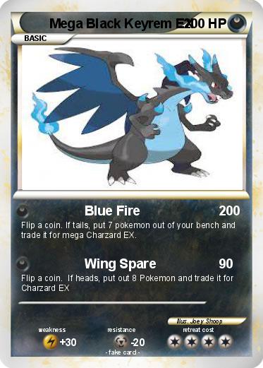 Pokemon Mega Black Keyrem EX