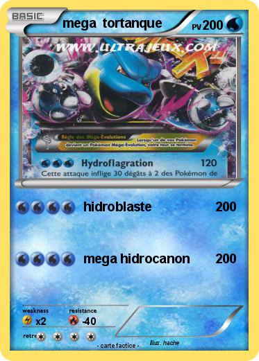 Pokemon mega  tortanque