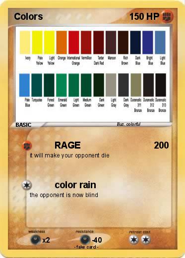 Pokemon Colors