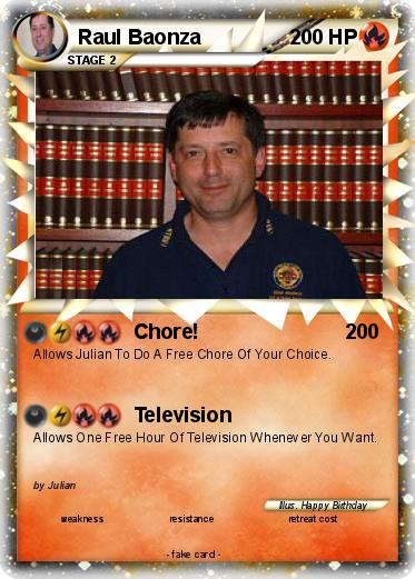 Pokemon Raul Baonza