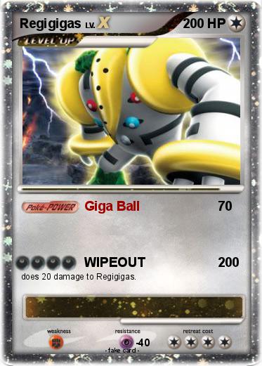 Pokemon Regigigas