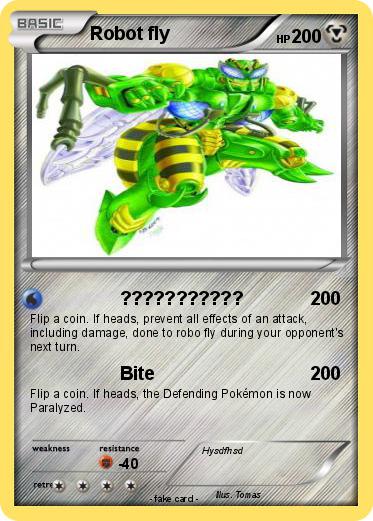Pokemon Robot fly