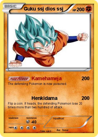 Pokemon Guku ssj dios ssj