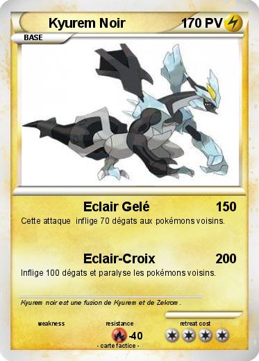 Pokemon Kyurem Noir