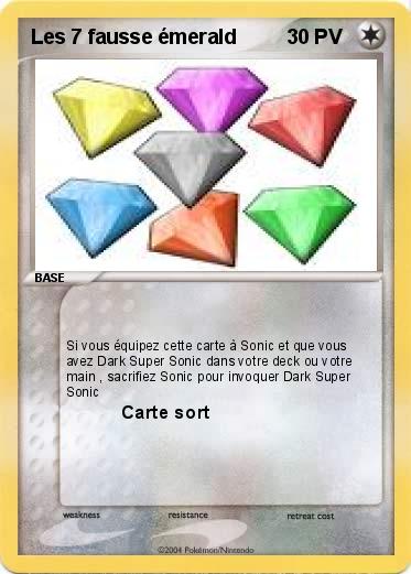 Pokemon Les 7 fausse émerald