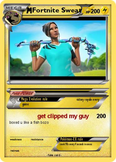 Pokemon Fortnite Sweat