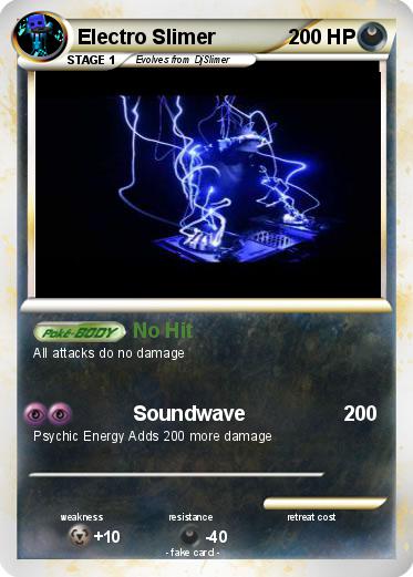 Pokemon Electro Slimer