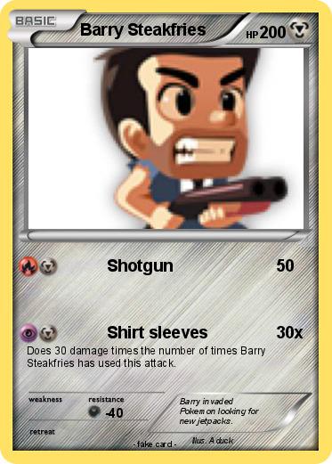Pokemon Barry Steakfries