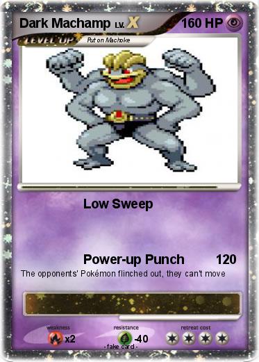 Pokemon Dark Machamp