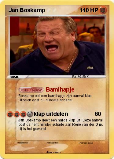 Pokemon Jan Boskamp