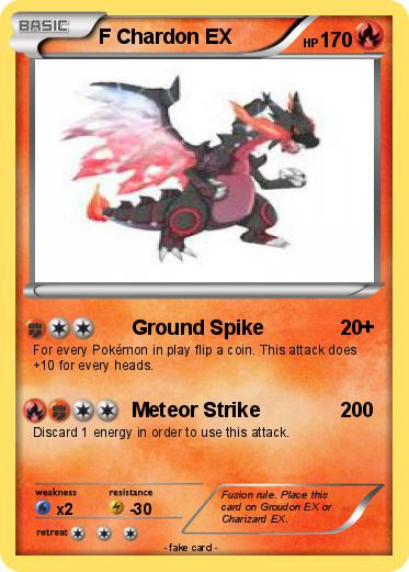 Pokemon F Chardon EX