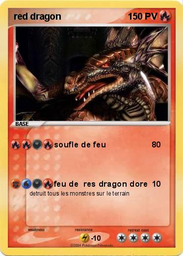 Pokemon red dragon