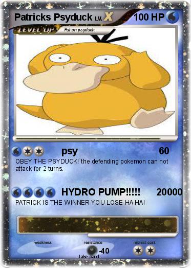 Pokemon Patricks Psyduck
