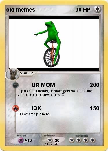 Pokemon old memes