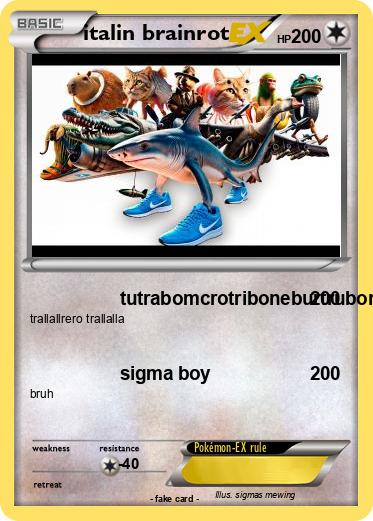 Pokemon italin brainrot