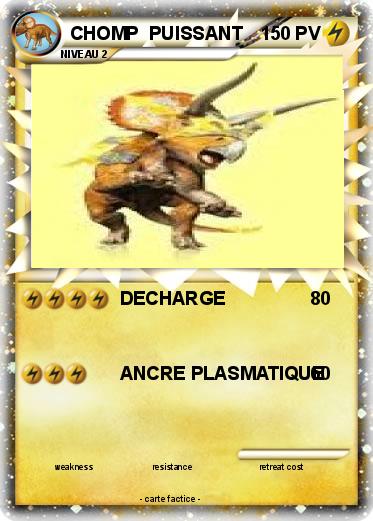 Pokemon CHOMP  PUISSANT