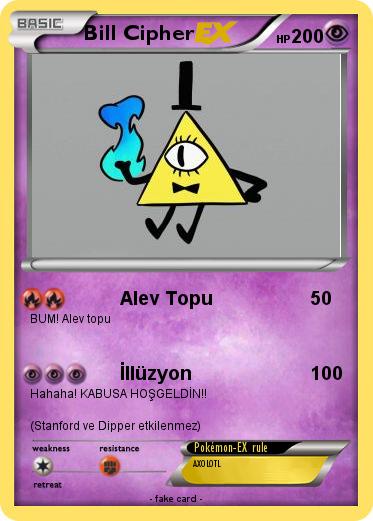 Pokemon Bill Cipher