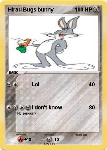 Pokemon Hirad Bugs bunny