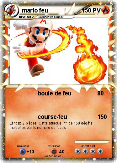 Pokemon mario feu