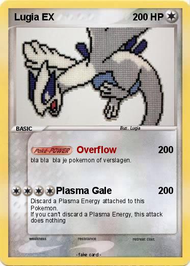 Pokemon Lugia EX