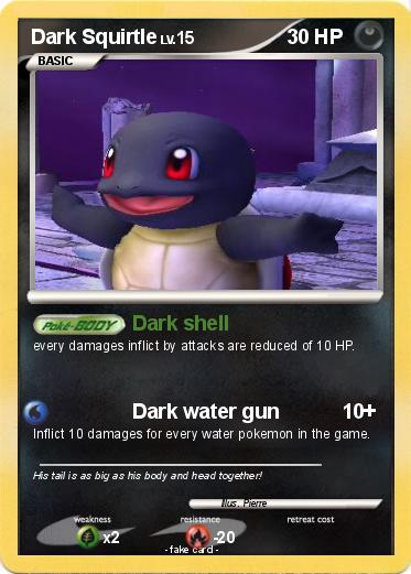 Pokemon Dark Squirtle