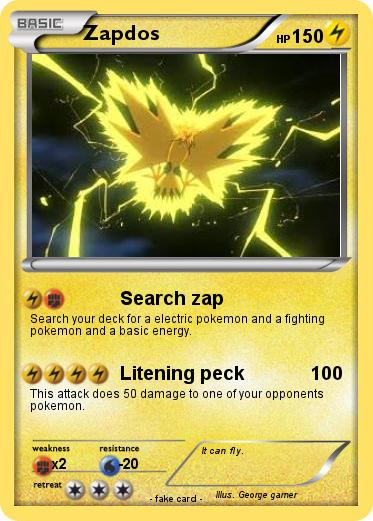 Pokemon Zapdos