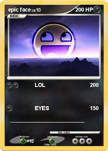 Pokemon epic face