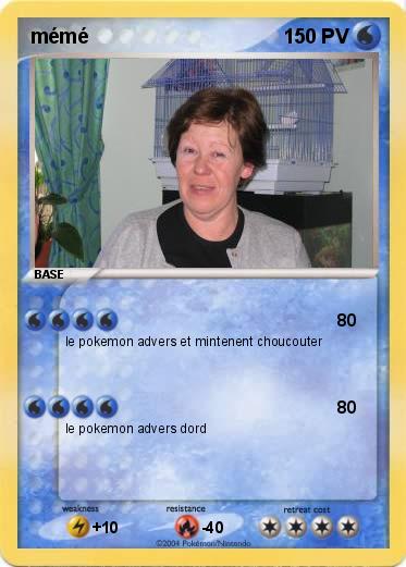 Pokemon mémé
