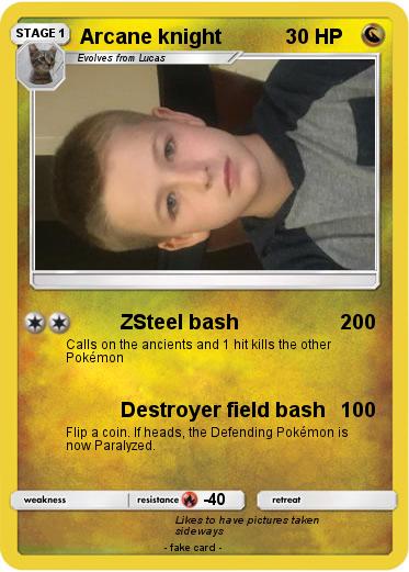 Pokemon Arcane knight