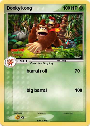 Pokemon Donky kong