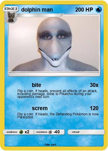 Pokemon dolphin man