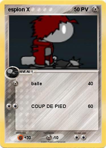 Pokemon espion X
