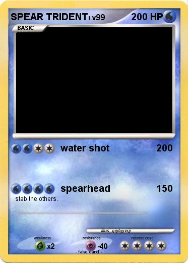 Pokemon SPEAR TRIDENT