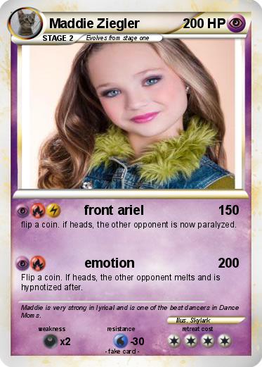 Pokemon Maddie Ziegler